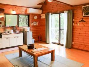 【大分県湯布院の貸し別荘・コテージ・ログハウス】守実温泉やすらぎの郷やまくに