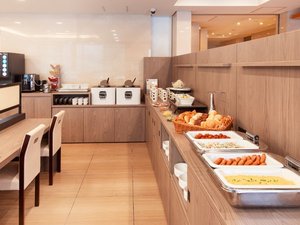 朝食会場