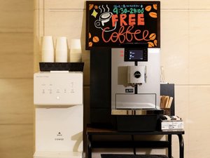 無料コーヒーマシン・ウォーターサーバー