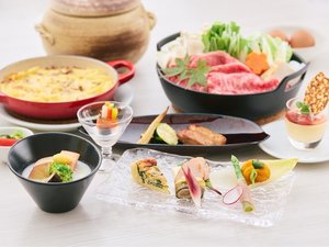 夕食例