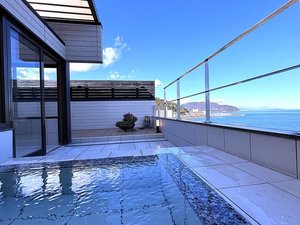 貸切露天風呂まんてんの湯「おりひめ」海側