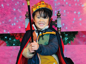 「お子さまは王様」の王座ご用意しました!