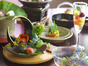 【料理評価4.6】旬の食材を味だけでなく、目でも楽しめる会席料理※お料理イメージ