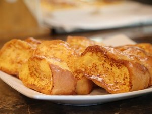 ホテルメイドの豆乳フレンチトースト