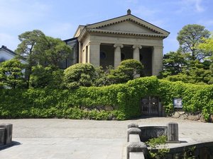 ホテルから徒歩3分のところにある大原美術館