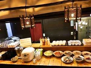 朝食会場