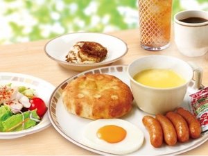 【朝食会場 3F サイゼリヤ】フォッカチオモーニング