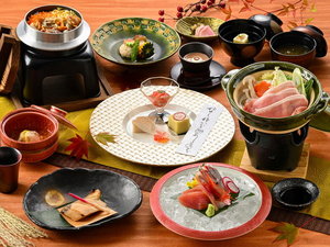 【夕食:秋】旬撰会席(2026年9月3日宿泊〜)