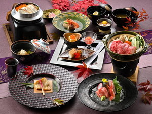 【夕食:秋】上撰会席(2026年9月3日宿泊〜)