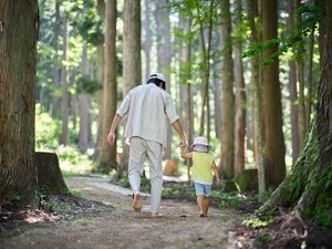 ■裸足で歩くって気持ちいいね!