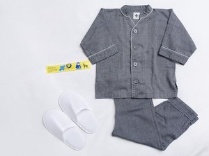 【貸出備品】お子様用歯ブラシ・スリッパ・パジャマ ※ご希望の方はご連絡ください。(数に限りあり)