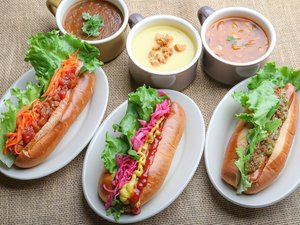 ���D���ȋ�ނ�I��ŃJ�X�^�}�C�Y���Ċy���ރn�[�t�r���b�t�F