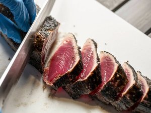 『体験』　土佐わら焼きカツオたたきプラン