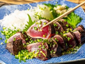 『体験』　土佐わら焼きカツオたたきプラン