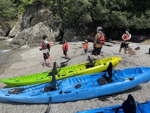 シーカヤックは人気のアクティビティ
