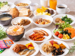 朝食バイキング