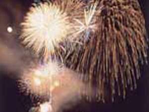 今井浜花火大会 お食後に無料送迎いたします♪