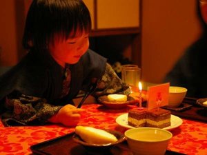 3歳〜のキッズプランでは、夕食のお子様セットが実質無料でお得♪