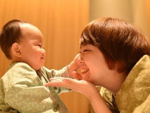 【お子様用甚平】お子様には甚平をご用意。お揃いの色や浴衣で記念写真を!