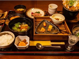 夕食のお膳