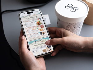 ■朝食│QRを読み取って、調理方法確認