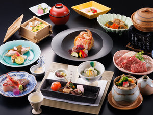 春の会席料理イメージ(仕入状況により変更いたします)