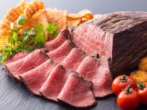 <ライブキッチン>国産牛ローストビーフ