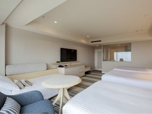 【リニューアル客室一例:デラックスフォース】
