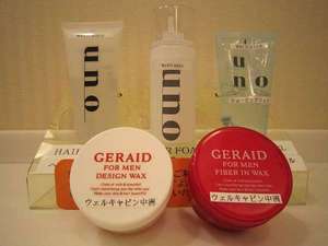 フロントにて無料貸出しています。ヘアケア用品(ジェル・ワックス・ムース)シェービングジェル