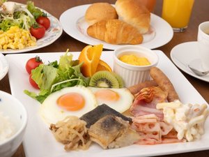 【無料朝食】朝食バイキング(6:30〜9:30)