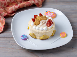 ペットのバースデイケーキ