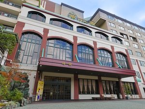 ホテル椿館 正面玄関