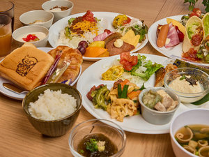 ホテルククルの朝食一例
