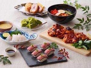【期間限定】スペアリブやローストビーフ寿司を堪能!夏のファミリービュッフェ 第2弾