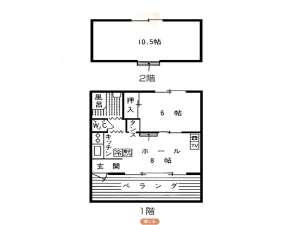 コテージA 間取り