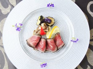 メインの自家製ローストビーフ(一例)