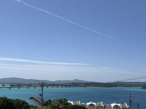 テラスからの景色