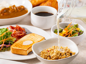 【朝食ビュッフェ】一日のスタートはおいしい朝食から 活力を補充