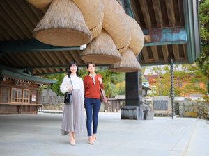 当館よりお車で90分。出雲大社で神聖な空気に触れる。心静かなひとときを。