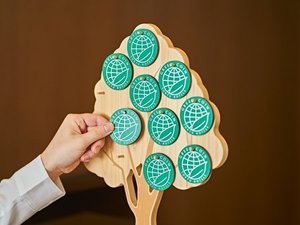 お客様のご厚意が森を育てるグリーンコイン
