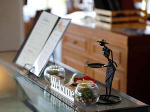 カフェラウンジのマスコット