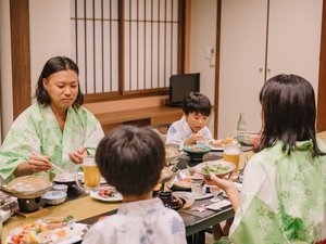 個室夕食