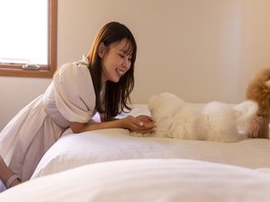 ペットとお泊まりいただけます☆