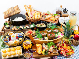 朝食ビュッフェ
