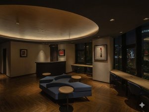 【ロビー】落ち着いた雰囲気のロビーはホッとする空間デザイン