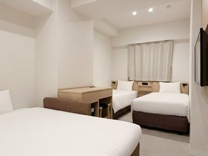 【禁煙】スーペリアツイン(16平米/定員3名)3名まで対応可能な客室