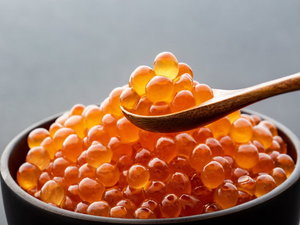 朝食夕食ともに「いくら」が食べ放題!