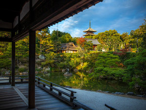 世界遺産 仁和寺(ホテルから車で約5分)