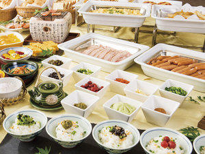 ■全40品目以上の和洋食ビュッフェを取り揃えております。