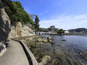 ホテルの目の前にある恵比寿島